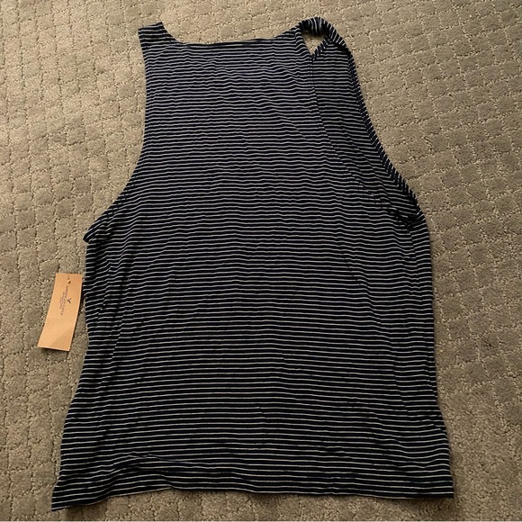 🦋4/$20 SALE - NWT American Eagle striped soft and sexy tank top - Picture 4 of 4